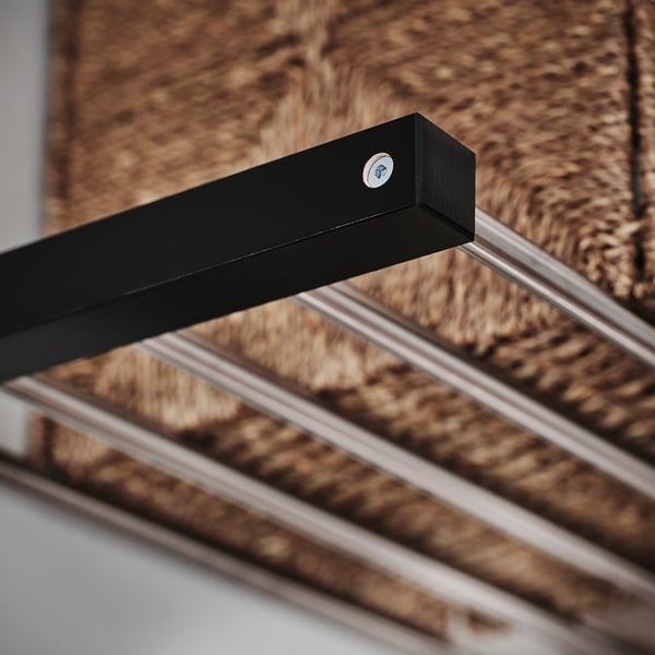 TJUSIG hat rack, black, 79 cm