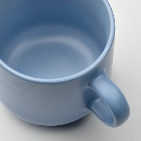 TOBISFISK mug, blue/lilac, 33 cl