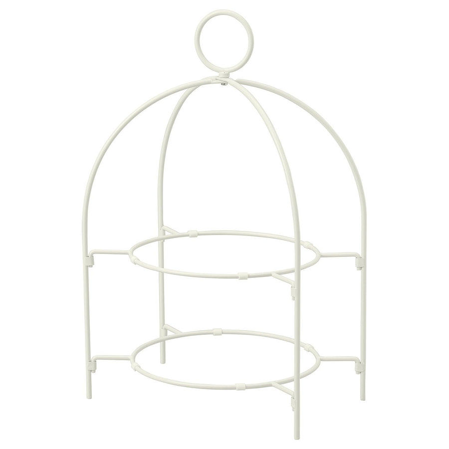 TOFSAND plate stand, white, 29 cm