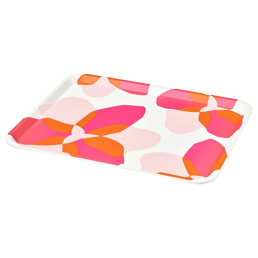 TOFSAND tray, pink, 37x29 cm