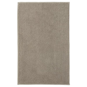 TOFTBO bath mat, beige, 50x80 cm
