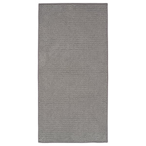 TOFTBO bath mat, grey-white mélange, 60x120 cm