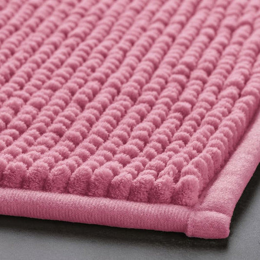 TOFTBO bath mat, pink, 50x80 cm