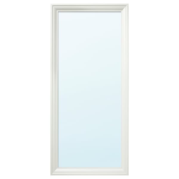 TOFTBYN mirror, white, 75x165 cm