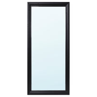 TOFTBYN mirror, black, 75x165 cm