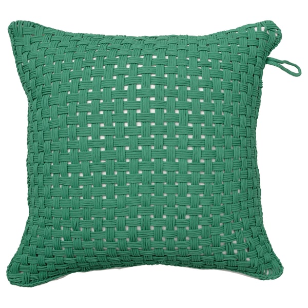 TOFTÖ cushion cover, in/outdoor, bright green, 50x50 cm