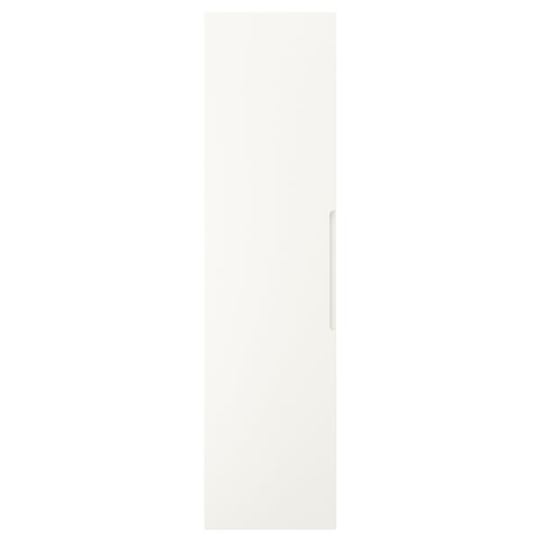 TONSTAD door with hinges, off-white, 50x195 cm
