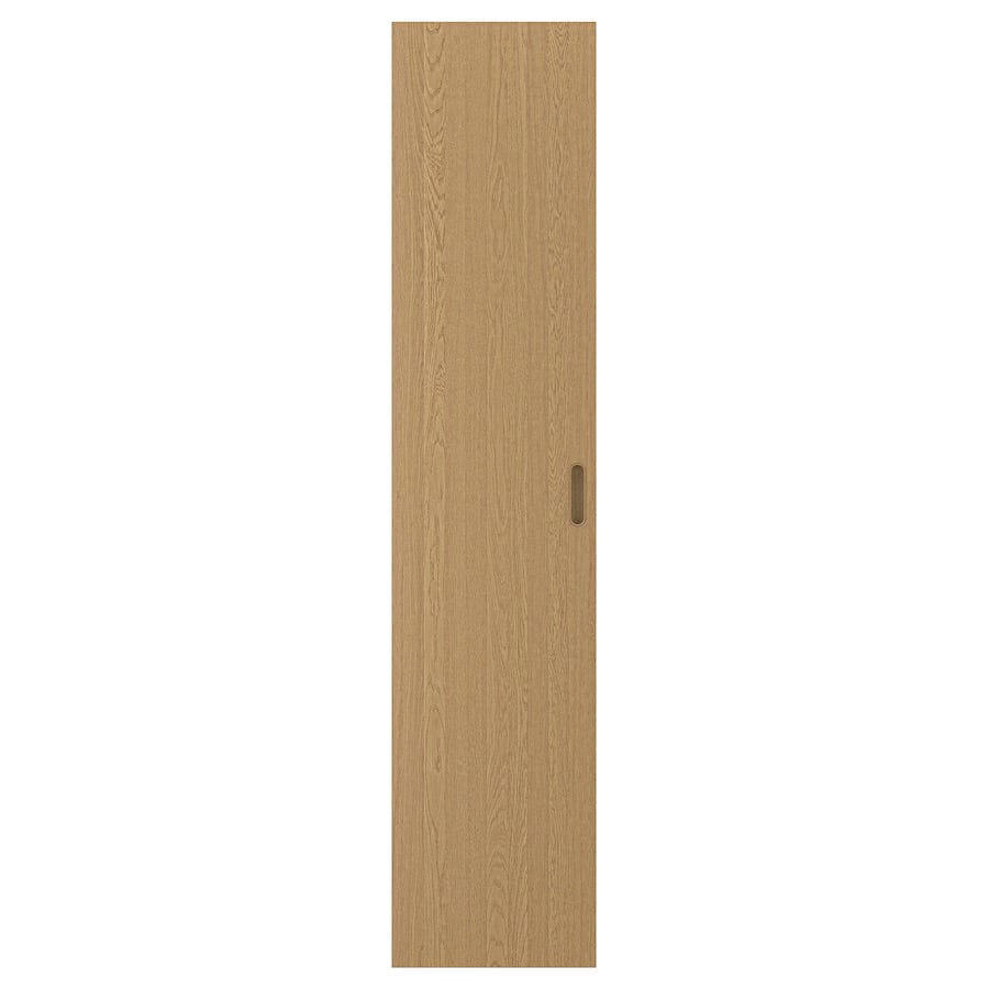 Ikea TONSTAD - Door with hinges, oak veneer, 50x229 cm