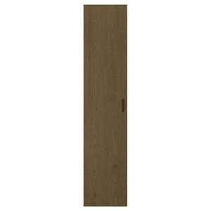 Ikea TONSTAD - Door with hinges, brown/stained oak veneer, 50x229 cm