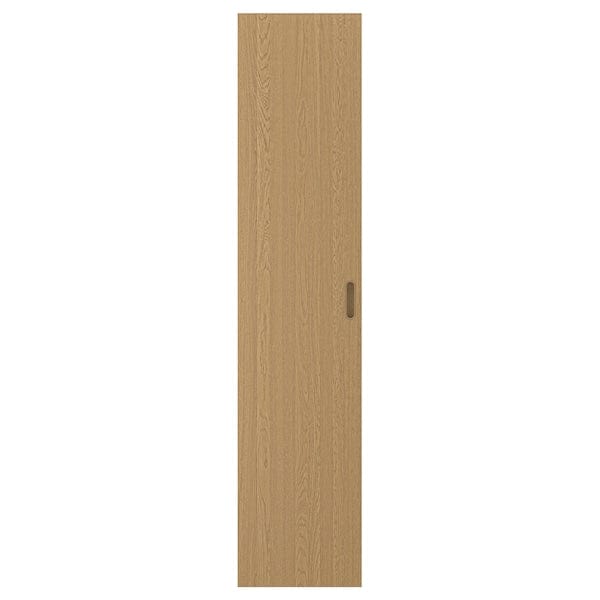 TONSTAD door, oak veneer, 50x229 cm