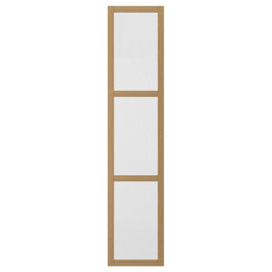 Ikea TONSTAD - Door, oak/veneer glass, 50x229 cm