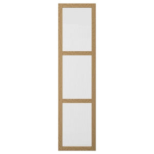 Ikea TONSTAD - Door, oak/veneer glass, 50x195 cm