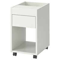 TONSTAD drawer unit on castors, off-white, 35x60 cm