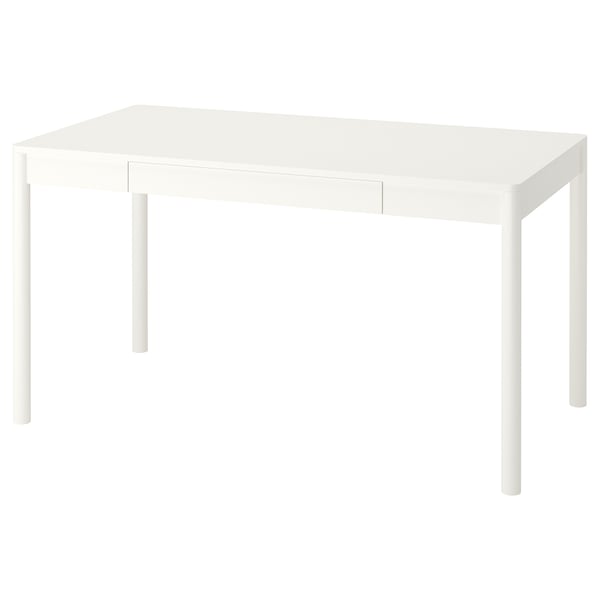TONSTAD desk, off-white, 140x75 cm