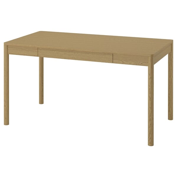 Ikea TONSTAD - Desk, oak veneer, 140x75 cm
