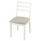 TONSTAD chair, off-white/Fridtuna light beige, 42x88x48 cm