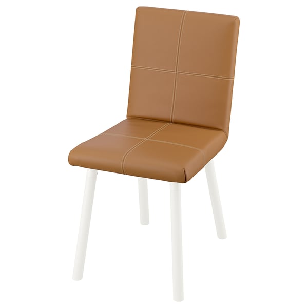 TONSTAD chair, Bomstad golden-brown/off-white, 42x86x56 cm