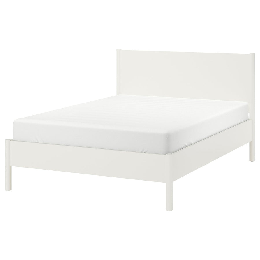 TONSTAD bed frame, off-white/Luröy, 160x200 cm
