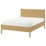 TONSTAD bed frame, oak veneer, 160x200 cm
