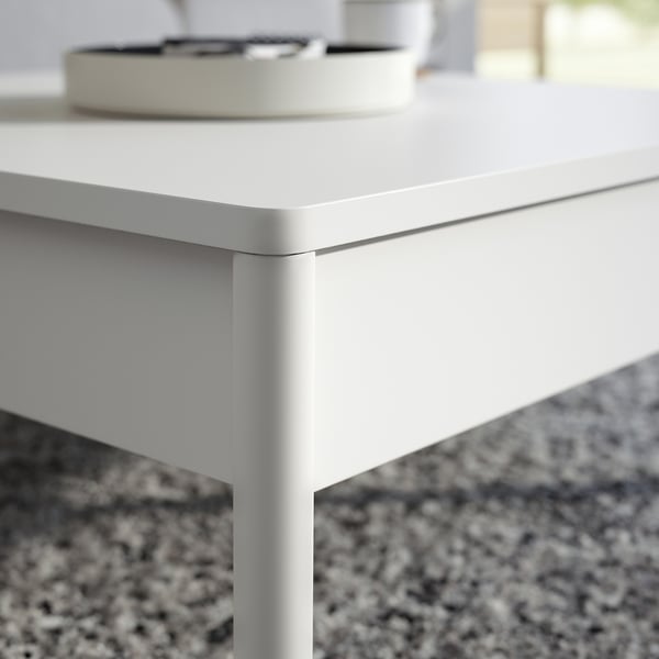 TONSTAD coffee table, off-white, 84x82 cm