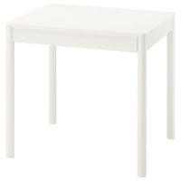 TONSTAD extendable table, off-white, 80/120x70 cm