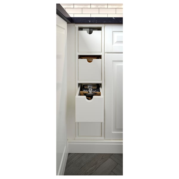 TORNVIKEN box, off-white, 16x34x15 cm