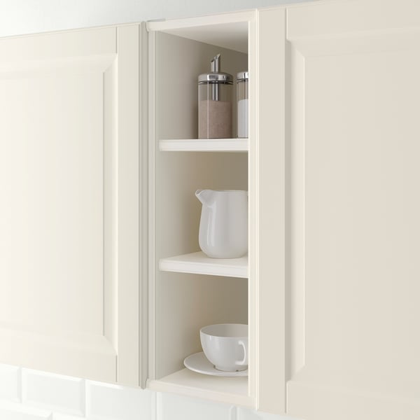 TORNVIKEN open cabinet, off-white, 20x37x60 cm