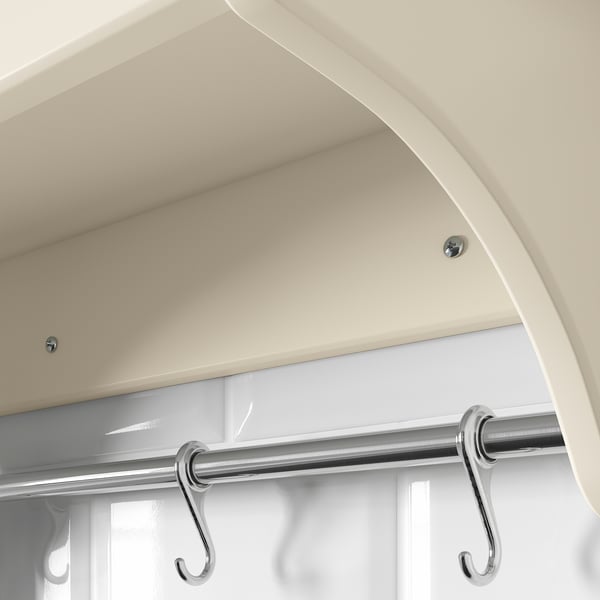 TORNVIKEN wall shelf, off-white, 50 cm
