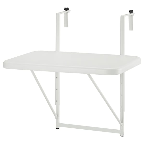 Ikea TORPARÖ - Balcony table, white,50 cm