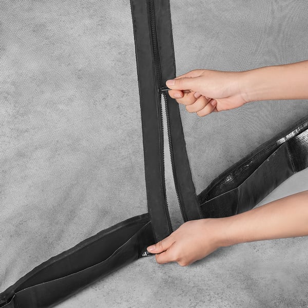 TORPÖN net, black, 900 cm