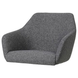 TOSSBERG seat shell, Gunnared dark grey, 60.0x43x53 cm