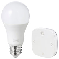 TRÅDFRI starter kit, smart wireless dimmable/white spectrum, E27