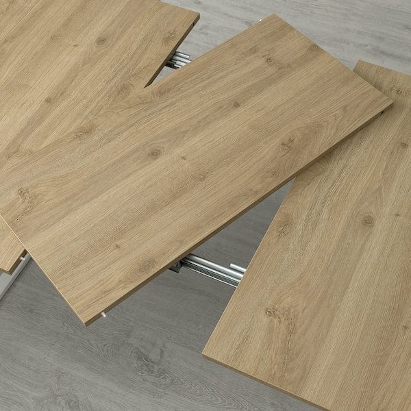 Ikea TRÄKUMLA - Console table, white/oak,49/172x84x75 cm