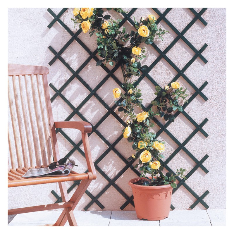 Expandable PVC Trellis 100x200 cm