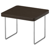 TRANERED armrest tray, dark brown, 30x27 cm