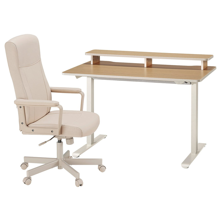 TRAVSPORT / MILLBERGET desk and chair, 120 cm