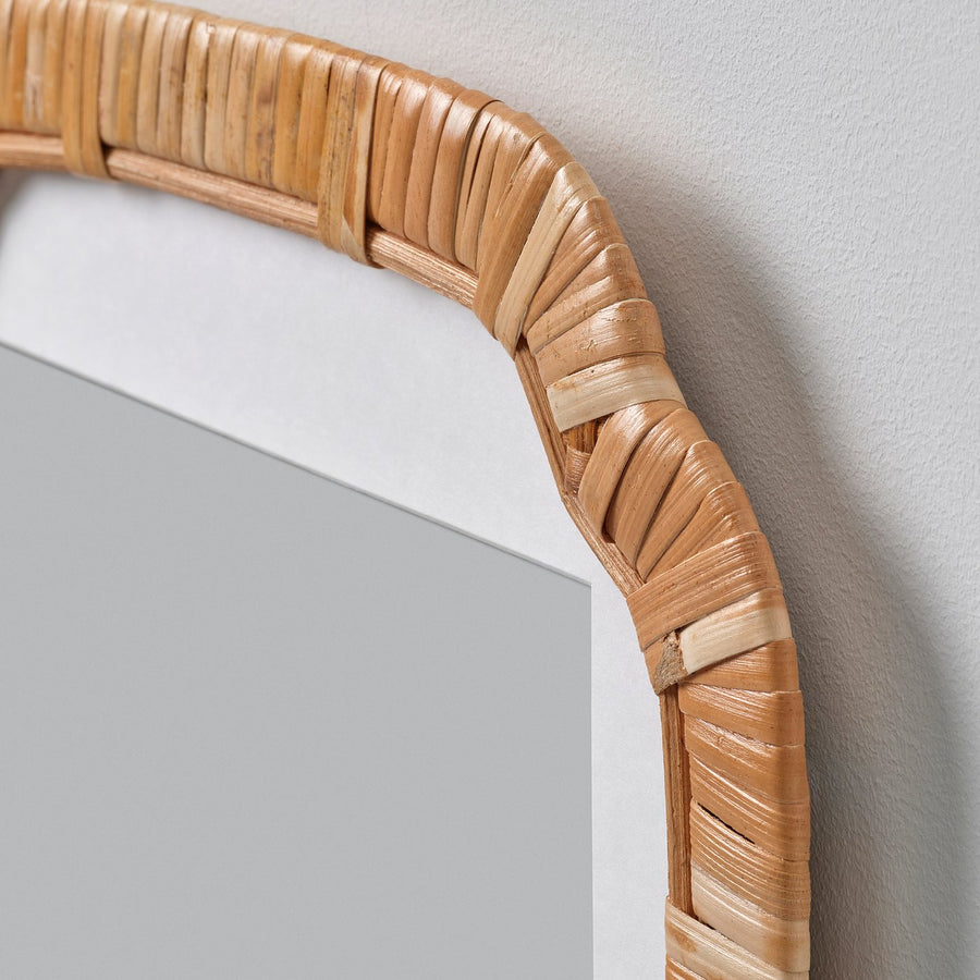 TRIVIALSKOG frame, rattan, 21x30 cm