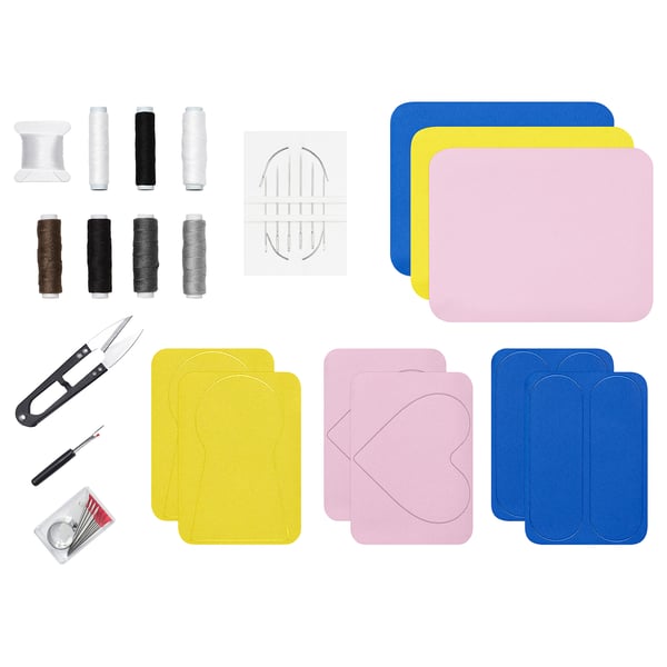 TRIXIG 39-piece mending kit, 18.4x14.1 cm