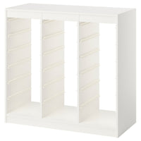 TROFAST frame, white/room divider, 99x44x94 cm