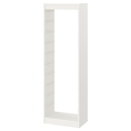 TROFAST frame, white, 46x30x145 cm