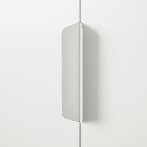 TROTTEN cabinet with doors, white, 70x35x110 cm