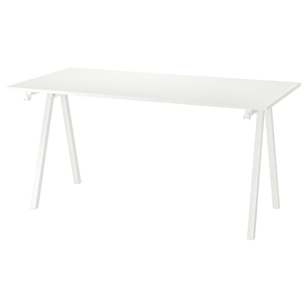 TROTTEN table top, white, 160x80 cm