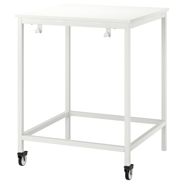 TROTTEN table, white, 80x80 cm