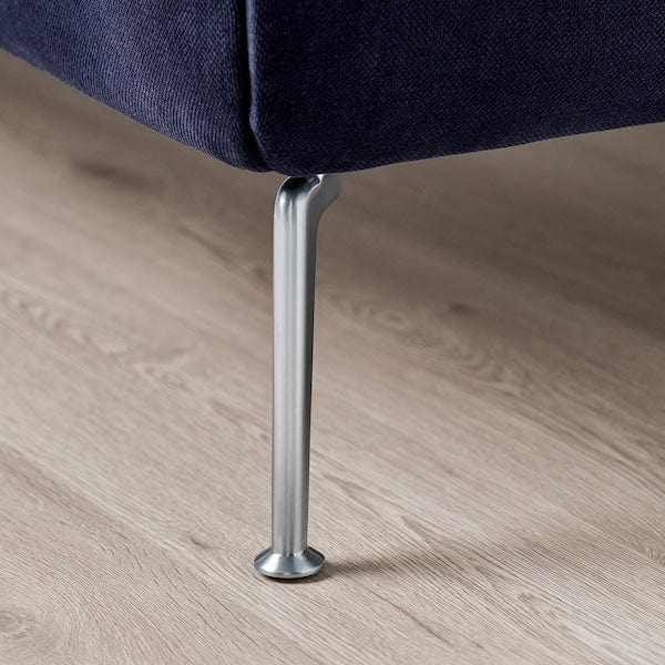 Ikea TUFJORD - Upholstered bed frame, Tallmyra blue-black/Lindbåden,140x200 cm