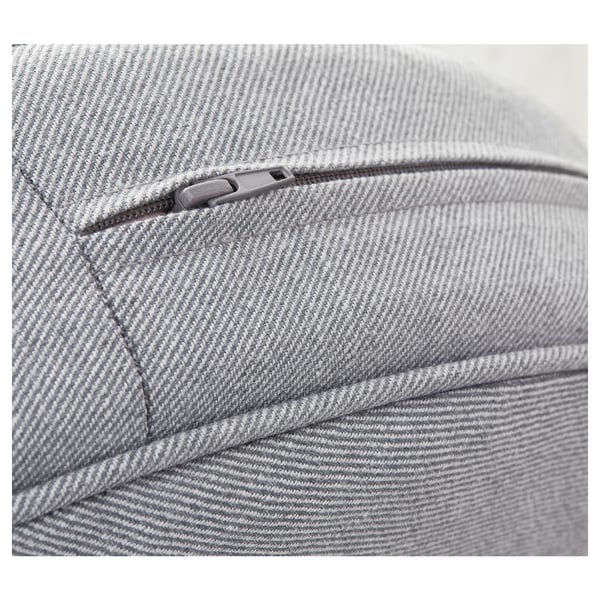 TULLSTA armchair, Nordvalla medium grey, 55x78x70 cm