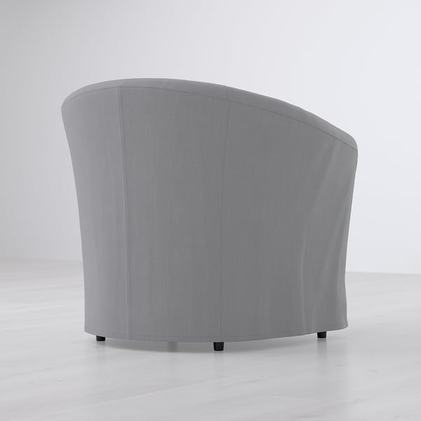 TULLSTA armchair, Nordvalla medium grey, 55x78x70 cm