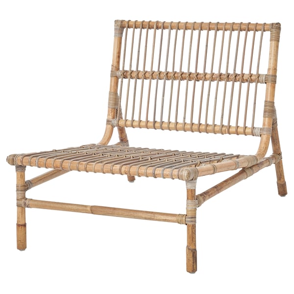 TVARÖ seat sec for modular sofa, outdoor, brown, 65x62x78 cm