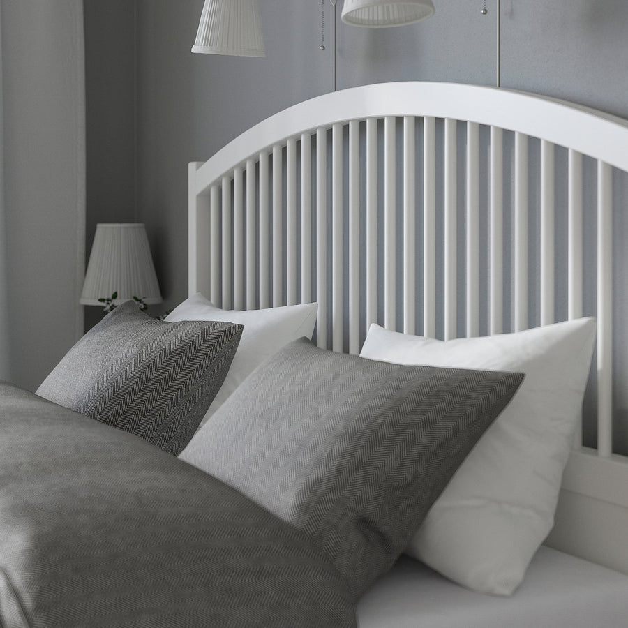 TYSSEDAL bed frame, white, 140x200 cm