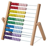 UNDERHÅLLA abacus, multicolour, 39x33x18 cm