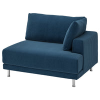 UPPÅKRA cover for 1.5-seat module, right, Samsala dark blue